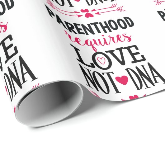 Adoption Geschenkpapier (Rolleneckpunkt)