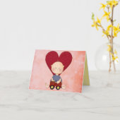 Adoption Glückwunschkarte Karte (Gelbe Blume)