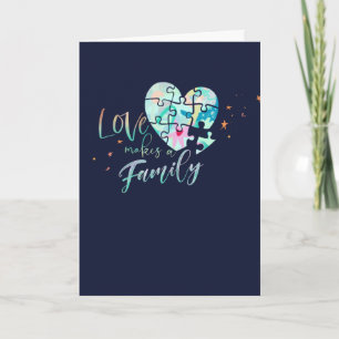 Adoption Glückwunschkarte Karte