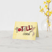 Adoption Gratulationskarte Karte (Gelbe Blume)