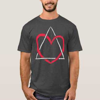 Adoption Herz Liebe Symbol für Kinderhilfe Mama Va T-Shirt