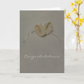 Adoption Herzlichen Glückwunsch Grußkarte Karte (Gelbe Blume)