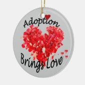 Adoption HOLT LIEBE Verzierung Keramik Ornament (Links)