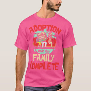 Adoption I Family Skeletts Liebe Tochter Herzchen T-Shirt