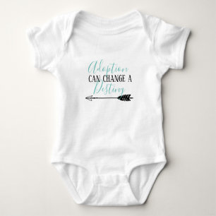 Adoption kann ein Schicksal ändern - adoptieren Baby Strampler