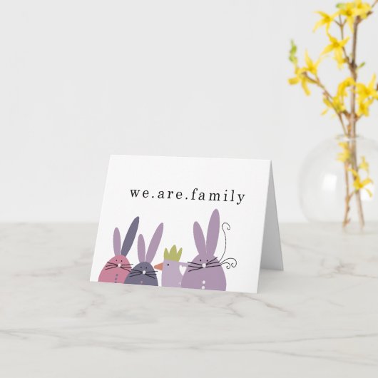 Adoption Karte (Gelbe Blume)