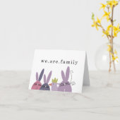 Adoption Karte (Gelbe Blume)