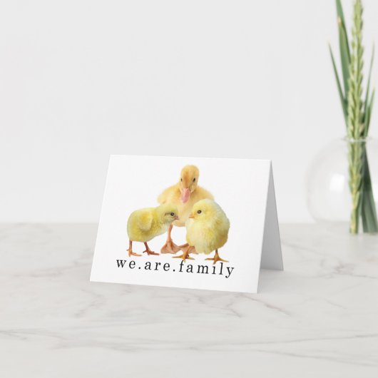 Adoption Karte (Vorderseite)