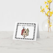 Adoption Karte (Gelbe Blume)