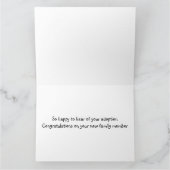 ADOPTION KARTE (Innenseite)