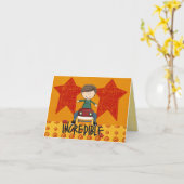 Adoption Karte (Gelbe Blume)