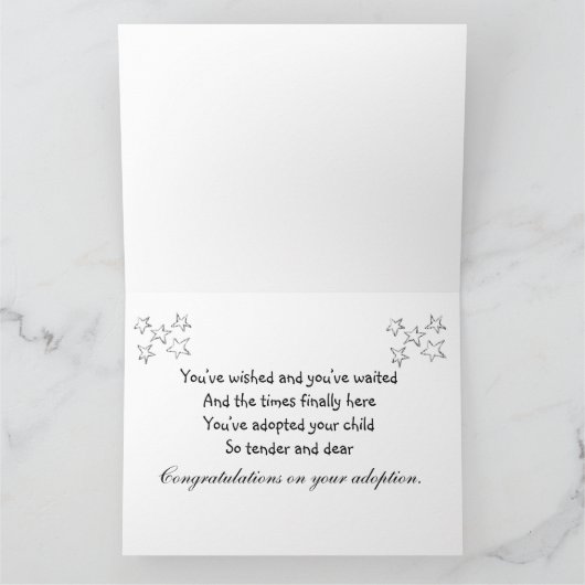 Adoption Karte (Innenseite)