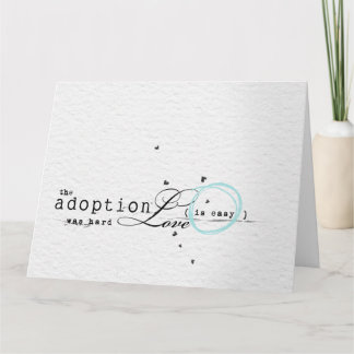 Adoption Karte