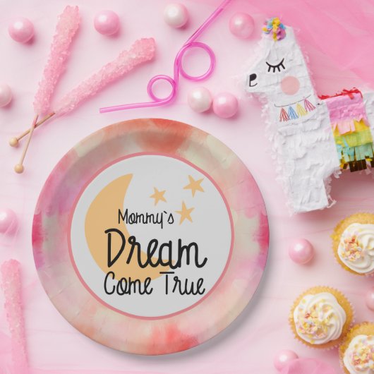 Adoption Kinderbetreuung Party Traum Pappteller (Party)