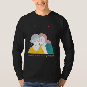 Adoption machte mich zum Großelterntag T-Shirt