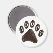 Adoption Magnet (Vorderseite/Rückseite)