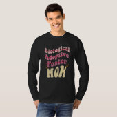 Adoption Mom Cute Mother's Day Biological Adoptive T-Shirt (Vorne ganz)