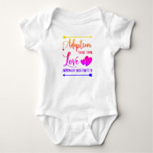 Adoption nahm Zeit, Liebe passierte sofort Baby