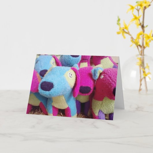 ADOPTION NEUER KLEINER KARTE (Gelbe Blume)