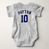 Adoption "Offizielles Team" Name Gotcha-Tag Baby Strampler (Rückseite)