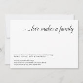 Adoption Party Einladung (Vorderseite)