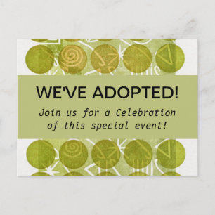 ADOPTION Party Einladungen