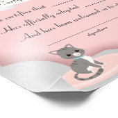 Adoption-Party-Zertifizierungspapier Fotodruck (Ecke)