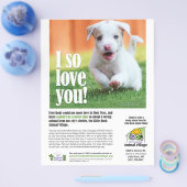 Adoption Poster - Little Rock Animal Village Flyer (Einzeln)