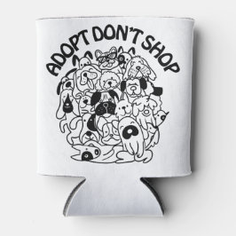 Adoption Retcue Coozie Cooler Dosenkühler