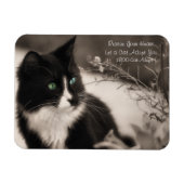 Adoption rettet Ihr Herz und Adoptiere eine Katze Magnet (Horizontal)