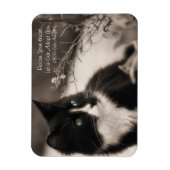 Adoption rettet Ihr Herz und Adoptiere eine Katze Magnet (Vertikal)