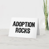 Adoption Rocks Karte (Vorderseite)
