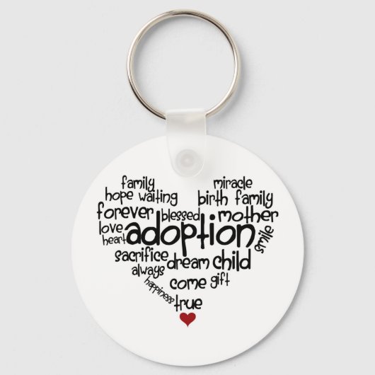 Adoption Schlüsselanhänger (Vorderseite)