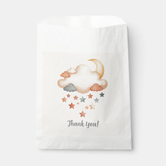 Adoption Shower – Dreamy Star Geschenktütchen (Vorderseite)