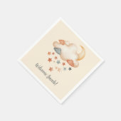 Adoption Shower – Dreamy Star Welcome Serviette (Ecke)