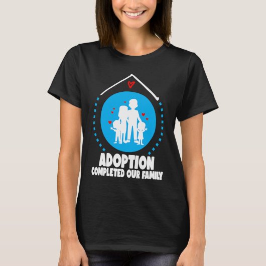 Adoption Symbol idea for Adopting Children Family T-Shirt (Vorderseite)