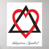 Adoption Symbol Poster (Vorne)