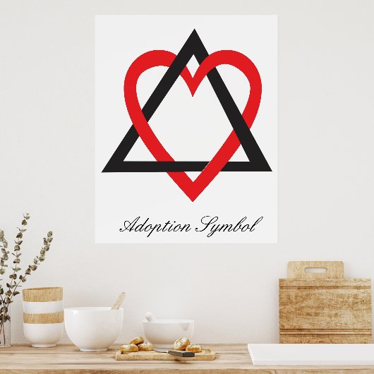 Adoption Symbol Poster (Küche)