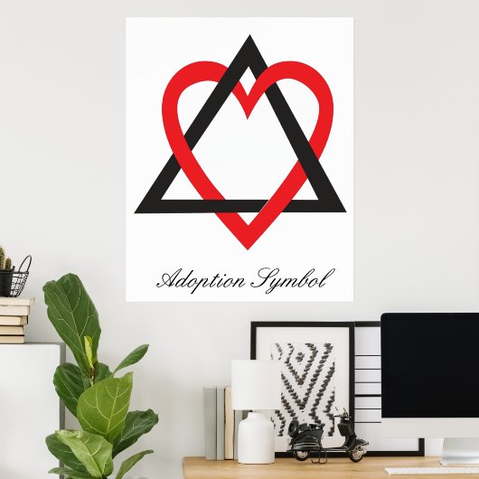 Adoption Symbol Poster (Heimbüro)