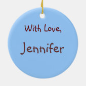 Adoption Tree Keramikornament (Hinten)