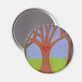 Adoption Tree Magnet (Vorderseite/Rückseite)