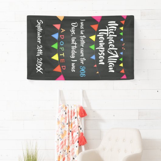 Adoption von der Pflegesorgfalt-Zeichen-Gewohnheit Banner (Insitu)