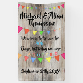 Adoption von der Pflegesorgfalt-Zeichen-Gewohnheit Banner