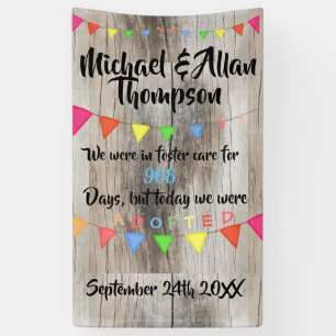 Adoption von der Pflegesorgfalt-Zeichen-Gewohnheit Banner