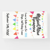 Adoption von der Pflegesorgfalt-Zeichen-Gewohnheit Banner (Horizontal)