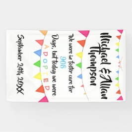 Adoption von der Pflegesorgfalt-Zeichen-Gewohnheit Banner