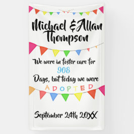 Adoption von der Pflegesorgfalt-Zeichen-Gewohnheit Banner