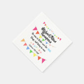 Adoption von Foster Care Party Napkins Serviette (Ecke)