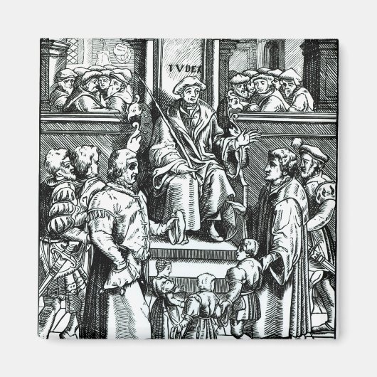 Adoption von Waisenkindern vor dem Obersten Gerich Magnet (Vorne)