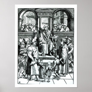 Adoption von Waisenkindern vor dem Obersten Gerich Poster